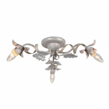 Потолочная люстра Arte Lamp Libellula A8626PL-3WG для спальни площадью до 6.7 кв.м.,  в стиле прованс