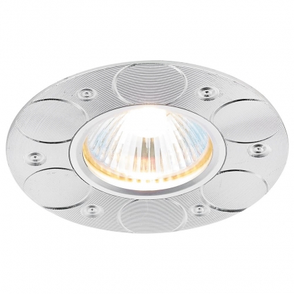 Встраиваемый светильник Ambrella light Classic A808 AL для кухни, цвет серый,  в стиле ретро