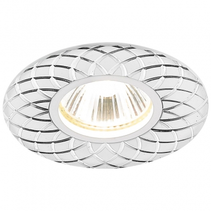Встраиваемый светильник Ambrella light Classic A815 W для спальни, цвет белый,  в стиле ретро