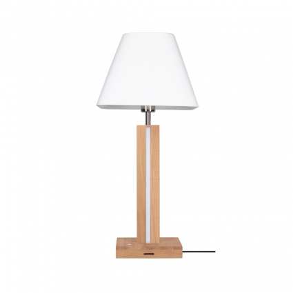 Настольная лампа Spot Light Quad 7451174 для гостиной, цвет белый,  в стиле кантри