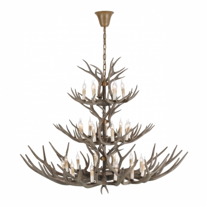 Подвесная люстра ST Luce Renna SL154.703.27 для больших залов площадью до 54 кв.м.,  в стиле кантри