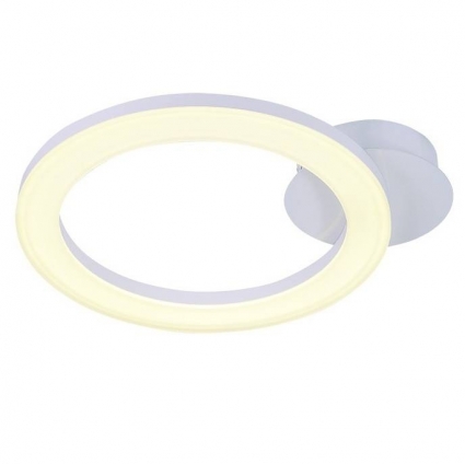 Потолочный светодиодный светильник IDLamp Rut 408/1PF-LEDWhite для кухни площадью до 13 кв.м.,  в стиле Хай-тек