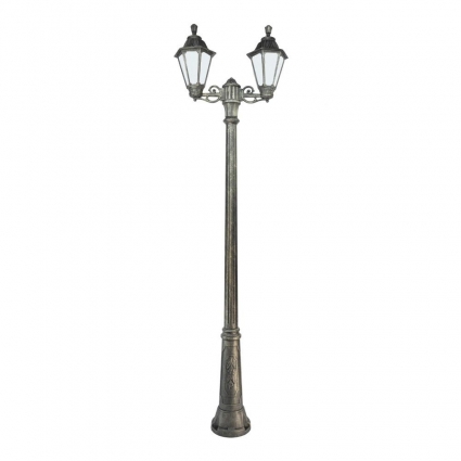 Уличный фонарь Fumagalli Ricu Bisso/Rut 2L E26.157.S20.BYF1R, цвет бронза,  в классическом стиле