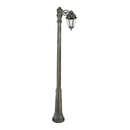 Уличный фонарь Fumagalli Ricu Bisso/Saba 1L K22.157.S10.BXF1R, цвет бронза,  в классическом стиле