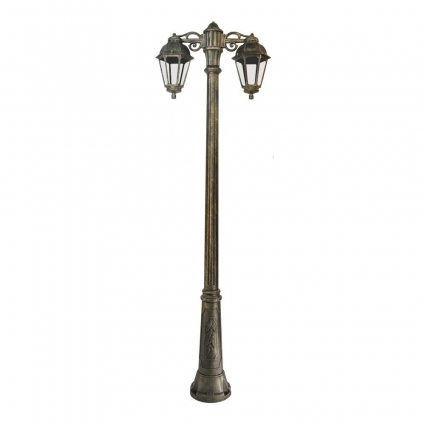 Уличный фонарь Fumagalli Ricu Bisso/Saba 2L Dn K22.157.S20.BXF1RDN, цвет бронза,  в классическом стиле