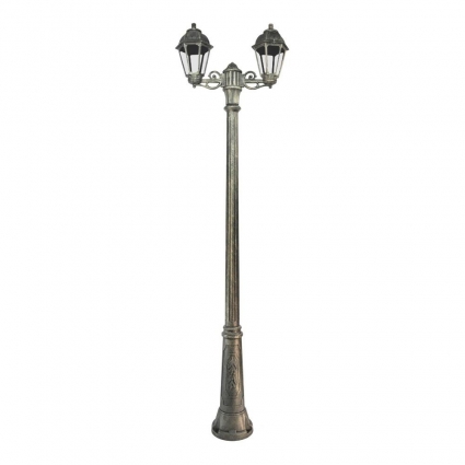 Уличный фонарь Fumagalli Ricu Bisso/Saba 2L K22.157.S20.BXF1R, цвет бронза,  в классическом стиле