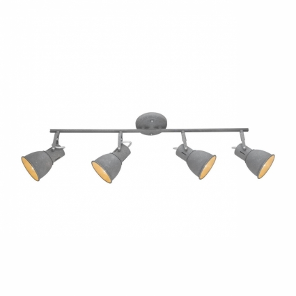 Спот Arte Lamp A1677PL-4GY для кухни, цвет серый,  в стиле лофт