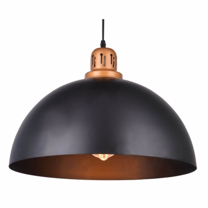 Подвесной светильник Arte Lamp Eurica A4249SP-1BK для кафе и ресторанов площадью до 3.3 кв.м.,  в стиле лофт