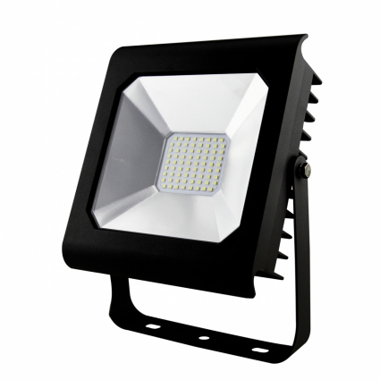 Прожектор ЭРА LPR-10-2700K-M SMD PRO, цвет черный,  в современном стиле