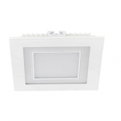 Встраиваемый светодиодный светильник Ambrella light Led Downlight S350/8+4 для кухни, цвет белый,  в современном стиле