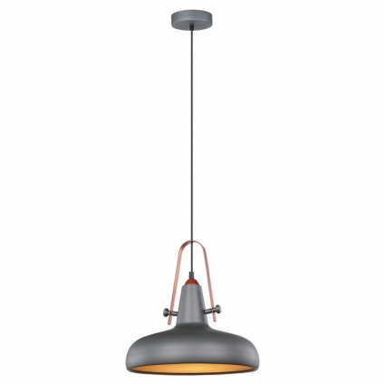 Подвесной светильник Lussole Loft GRLSP-9814 для кафе и ресторанов, цвет серый,  в стиле лофт