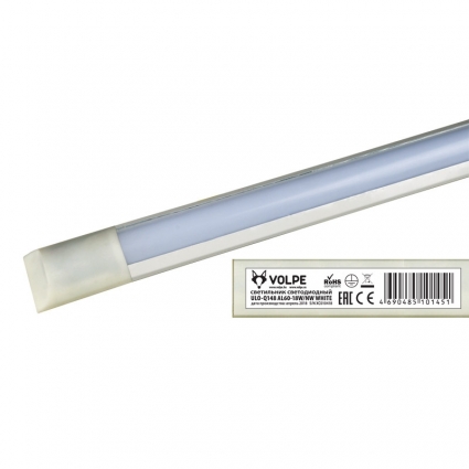 Потолочный светодиодный светильник (UL-00003556) Volpe ULO-Q148 AL60-18W/NW White для офиса, цвет белый,  в современном стиле