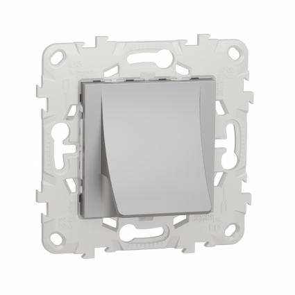 Вывод кабеля Schneider Electric Unica New NU586230, цвет серый
