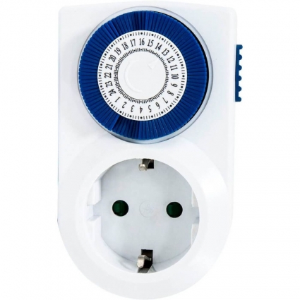 Розетка с таймером Feron TM50 23238, цвет белый