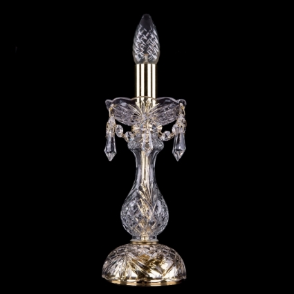 Настольная лампа Bohemia Ivele 5700/127/G/Drops для гостиной площадью до 2.2 кв.м.,  в классическом стиле