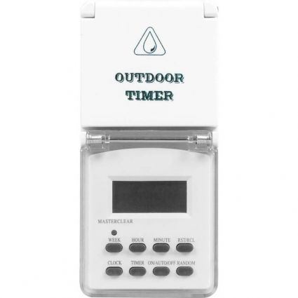 Розетка с таймером Feron TM23 23206, цвет белый
