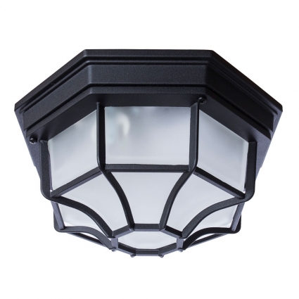 Уличный светильник Arte Lamp Pegasus A3100PL-1BK, цвет черный
