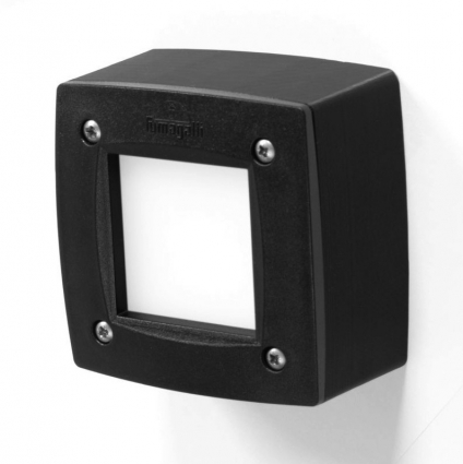 Уличный светодиодный светильник Fumagalli Extraleti 100 Square 3S1.000.000.AYG1L на площадь до 2.5 кв.м., цвет черный