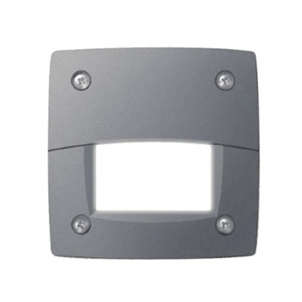 Уличный светодиодный светильник Fumagalli Leti 100 Square-EL 3C3.000.000.LYG1L на площадь до 2.5 кв.м., цвет серый