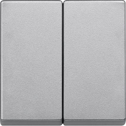 Клавиша двойная Schneider Electric Merten System M MTN433560, цвет серый