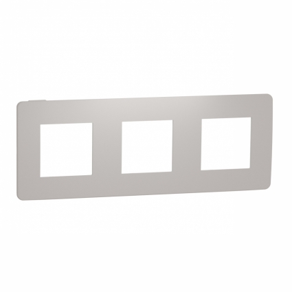 Рамка 3-постовая Schneider Electric Unica New NU280624