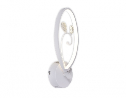 Бра Ambrella light Stalk LC601 для спальни, цвет белый