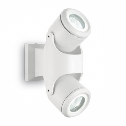Уличный настенный светильник Ideal Lux Xeno AP2 Bianco, цвет белый