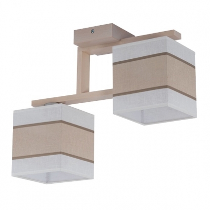 Потолочная люстра TK Lighting 561 Lea White 2 для прихожей площадью до 6.7 кв.м.,  в стиле кантри