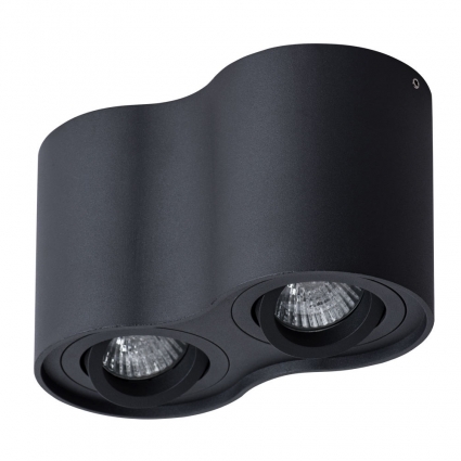 Потолочный светильник Arte Lamp Falcon A5645PL-2BK для магазина, цвет черный