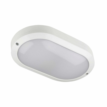 Потолочный светодиодный светильник (UL-00005456) Uniel ULW-K12A 10W/5000K IP54 White для офиса, цвет белый