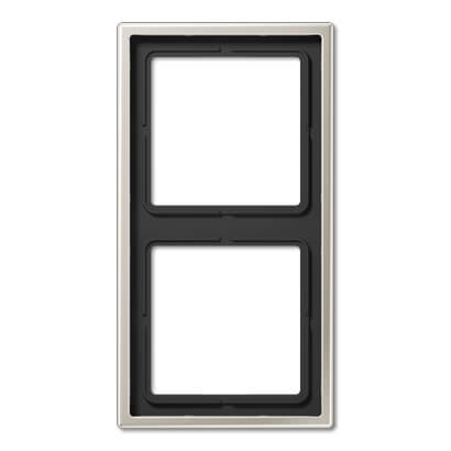 Рамка 2-постовая Jung LS 990 edelstahl ES2982