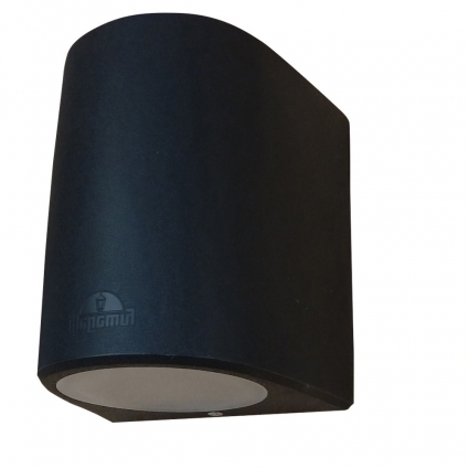 Уличный настенный светильник Fumagalli Marta 2A6.000.000.AXD2L, цвет черный