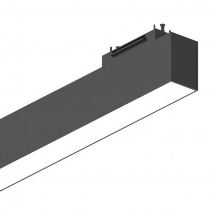 Трековый светодиодный светильник Ideal Lux Arca Wide 60 cm 4000K для магазина, цвет черный