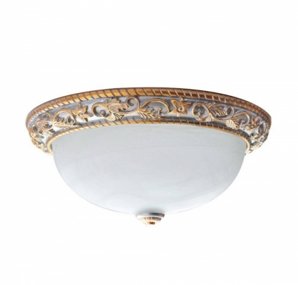 Потолочный светильник IDLamp Patricia Silver 263/40PF-LEDWhitebronze для прихожей площадью до 18 кв.м.,  в классическом стиле