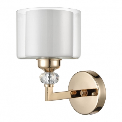 Бра Vele Luce Lotus VL1054W01 для спальни, цвет белый