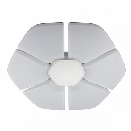 Потолочный светодиодный светильник IDLamp Jasmin 305/80PF-LEDWhite для больших залов площадью до 54 кв.м.,  в стиле Хай-тек