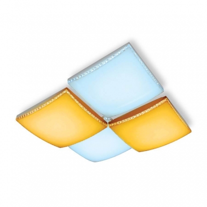 Потолочный светодиодный светильник Ambrella light Parus FP2324 для гостиной площадью до 18 кв.м.