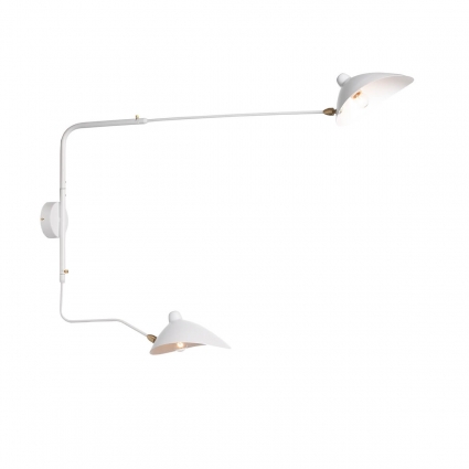 Бра ST Luce Spruzzo SL305.501.02 для гостиной площадью до 4 кв.м., цвет белый
