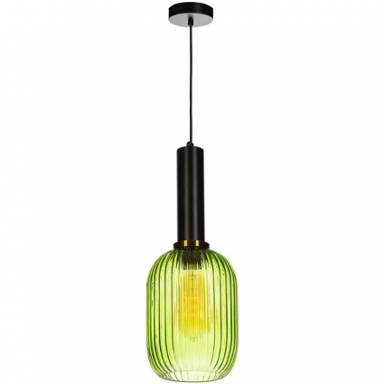 Подвесной светильник Loft IT 2072-A+BL для кухни площадью до 3 кв.м., цвет зеленый