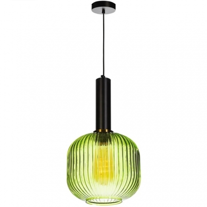Подвесной светильник Loft IT 2072-B+BL для кухни площадью до 3 кв.м., цвет зеленый