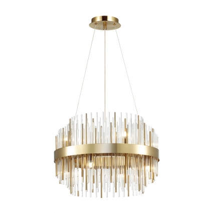Подвесная люстра Odeon Light Ida 4639/8 для спальни, цвет бронза
