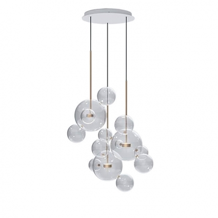 Подвесная светодиодная люстра Loft IT Bolle 2027-D3 для кухни, цоколь LED