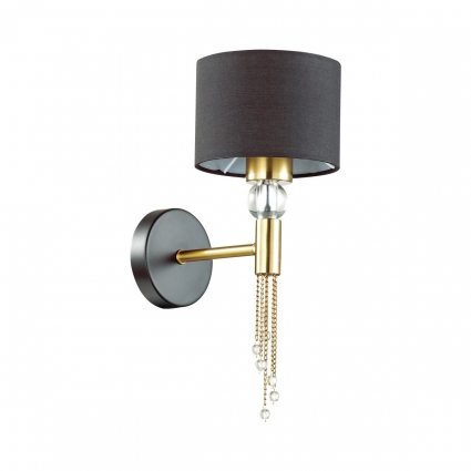 Бра Lumion Santiago 4516/1W для спальни, цвет черный