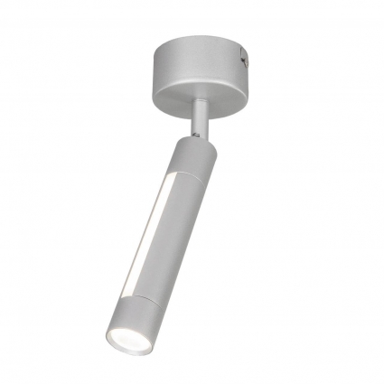 Светодиодный спот Eurosvet Strong 20084/1 LED серебро для прихожей площадью до 3 кв.м.