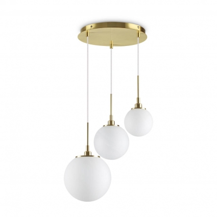 Подвесная люстра Ideal Lux Grape SP3 для офиса, цоколь G9