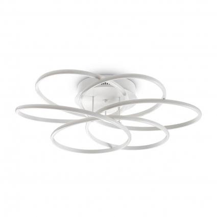 Потолочная светодиодная люстра Ideal Lux Karol PL D76 для спальни, цоколь LED