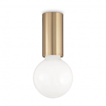 Потолочный светильник Ideal Lux Petit PL1 Ottone Satinato, цоколь E27
