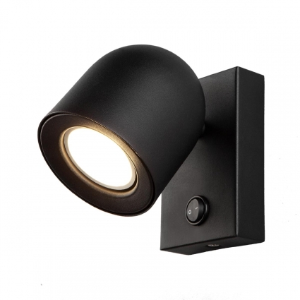 Спот Elektrostandard Ogma GU10 SW MRL 1009 чёрный 4690389150050 для спальни площадью до 2 кв.м.