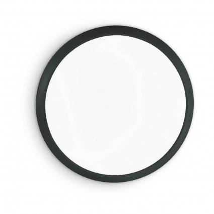 Настенно-потолочный светодиодный светильник Ideal Lux Gemma PL D30 Nero для офиса, цоколь LED