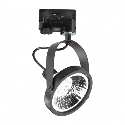 Трековый светильник Ideal Lux Glim Track Nero для магазина, цоколь GU10